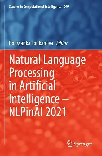 Natural Language Processing in Artificial Intelligence — NLPinAI 2021 cover