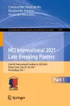 HCI International 2021 - Late Breaking Posters cover