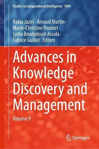 Advances in Knowledge Discovery and Management cover