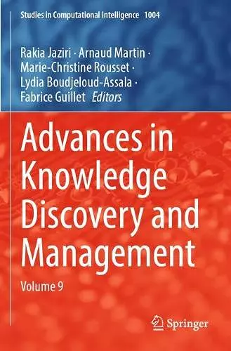 Advances in Knowledge Discovery and Management cover