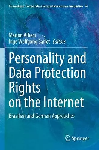 Personality and Data Protection Rights on the Internet cover