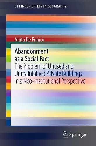 Abandonment as a Social Fact cover