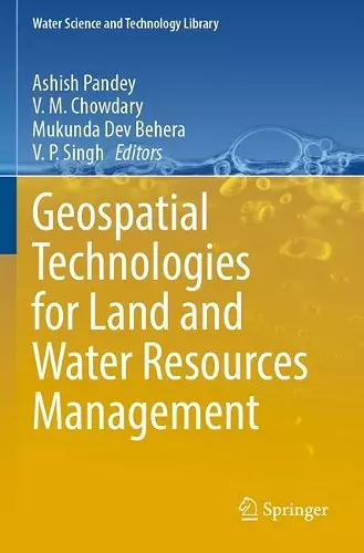 Geospatial Technologies for Land and Water Resources Management cover