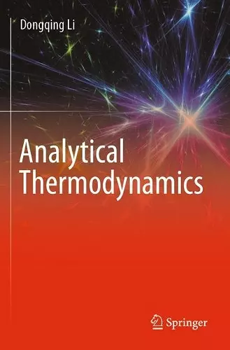 Analytical Thermodynamics cover