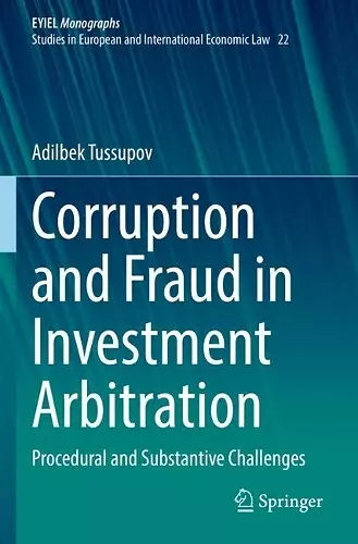 Corruption and Fraud in Investment Arbitration cover