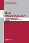 Health Information Science cover
