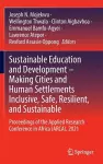 Sustainable Education and Development – Making Cities and Human Settlements Inclusive, Safe, Resilient, and Sustainable cover