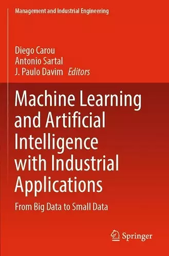 Machine Learning and Artificial Intelligence with Industrial Applications cover