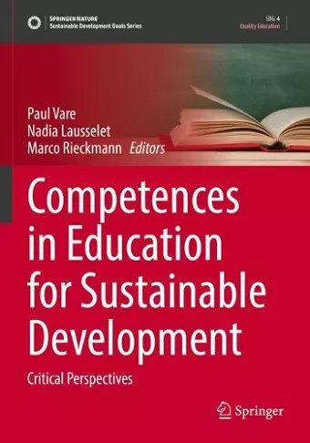 Competences in Education for Sustainable Development cover