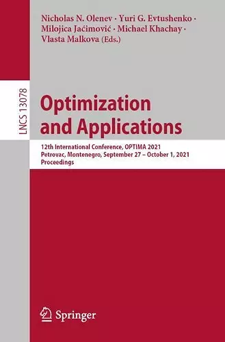 Optimization and Applications cover