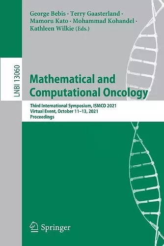 Mathematical and Computational Oncology cover