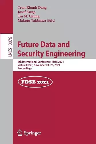 Future Data and Security Engineering cover