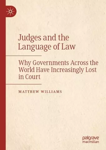 Judges and the Language of Law cover