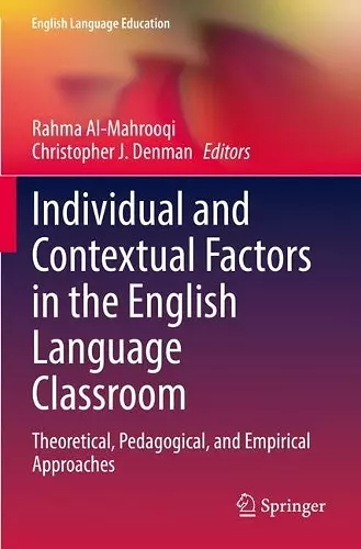 Individual and Contextual Factors in the English Language Classroom cover