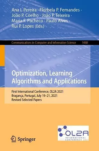 Optimization, Learning Algorithms and Applications cover
