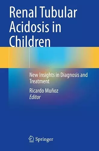 Renal Tubular Acidosis in Children cover