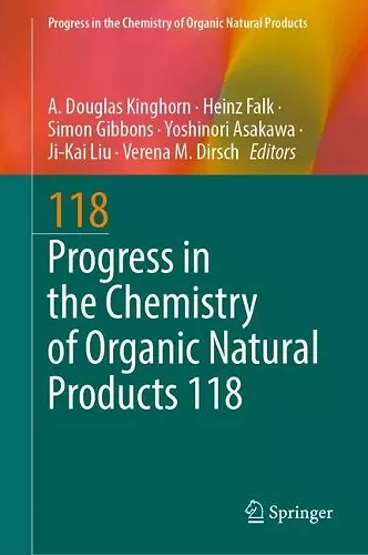 Progress in the Chemistry of Organic Natural Products 118 cover