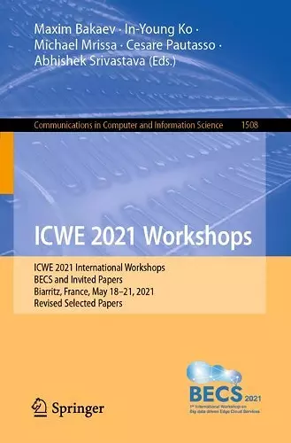 ICWE 2021 Workshops cover