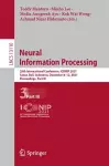 Neural Information Processing cover