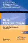 Neural Information Processing cover