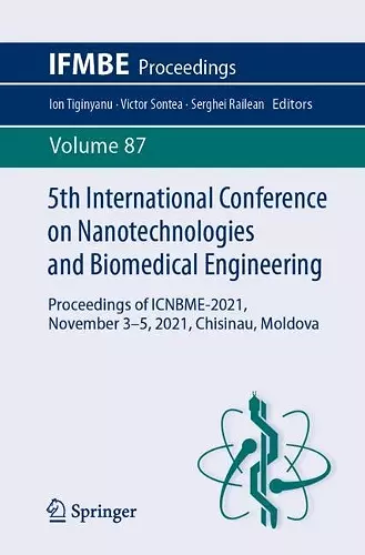 5th International Conference on Nanotechnologies and Biomedical Engineering cover