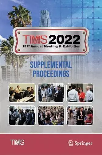 TMS 2022 151st Annual Meeting & Exhibition Supplemental Proceedings cover