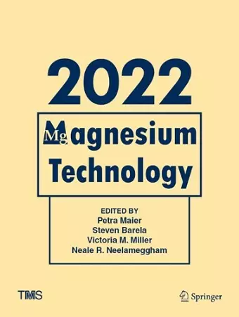 Magnesium Technology 2022 cover
