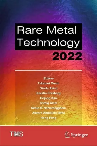 Rare Metal Technology 2022 cover