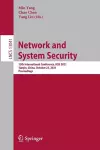 Network and System Security cover