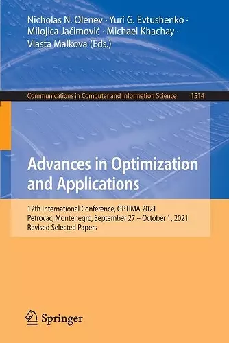 Advances in Optimization and Applications cover