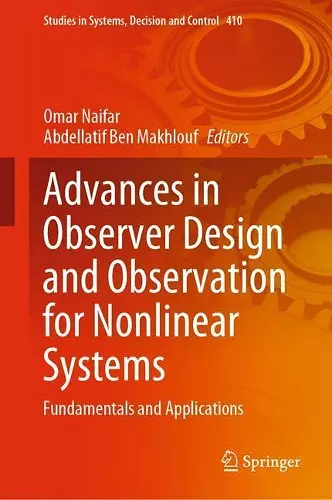 Advances in Observer Design and Observation for Nonlinear Systems cover
