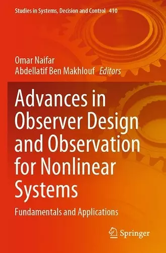 Advances in Observer Design and Observation for Nonlinear Systems cover