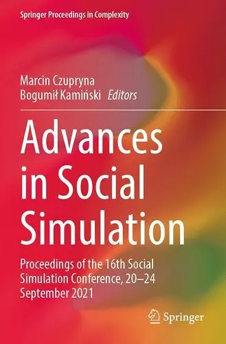 Advances in Social Simulation cover