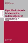 Algorithmic Aspects in Information and Management cover