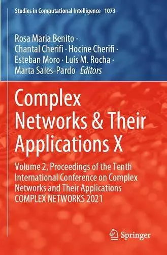 Complex Networks & Their Applications X cover