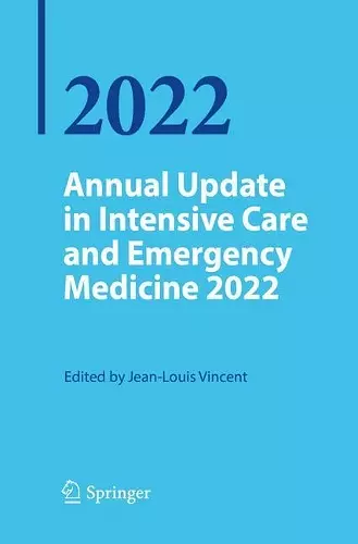 Annual Update in Intensive Care and Emergency Medicine 2022 cover