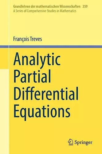 Analytic Partial Differential Equations cover