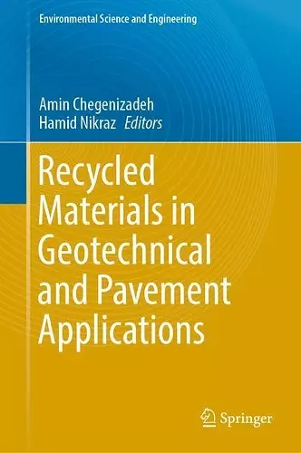 Recycled Materials in Geotechnical and Pavement Applications cover