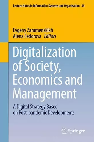 Digitalization of Society, Economics and Management cover