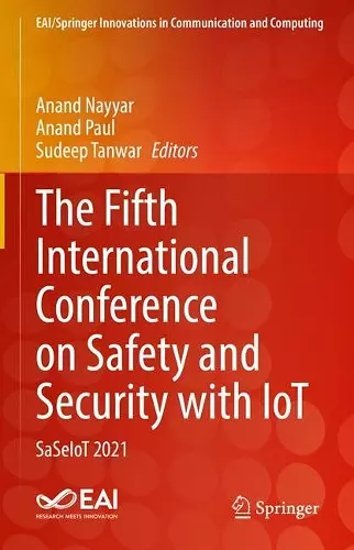 The Fifth International Conference on Safety and Security with IoT cover