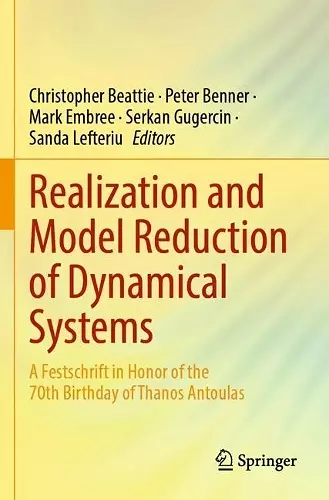 Realization and Model Reduction of Dynamical Systems cover