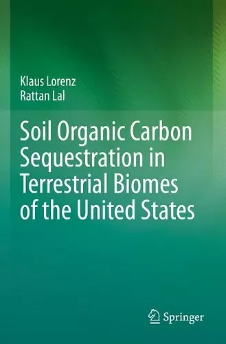 Soil Organic Carbon Sequestration in Terrestrial Biomes of the United States cover