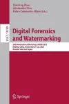 Digital Forensics and Watermarking cover