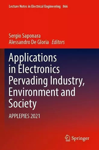 Applications in Electronics Pervading Industry, Environment and Society cover