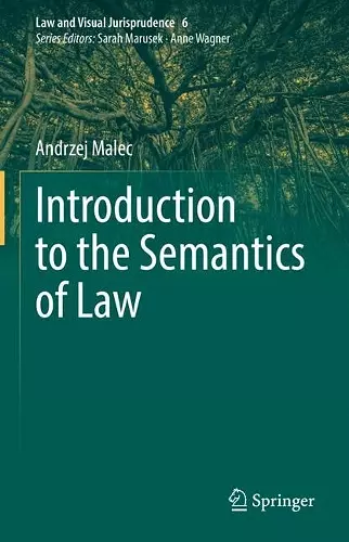 Introduction to the Semantics of Law cover