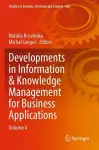 Developments in Information & Knowledge Management for Business Applications cover