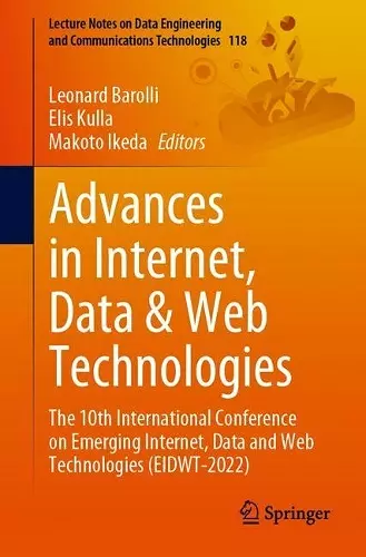 Advances in Internet, Data & Web Technologies cover