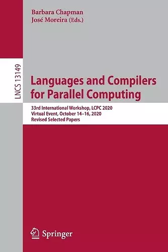 Languages and Compilers for Parallel Computing cover