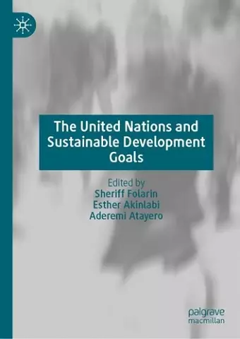 The United Nations and Sustainable Development Goals cover