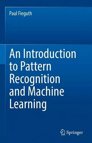 An Introduction to Pattern Recognition and Machine Learning cover